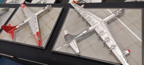 Huw's B-36s never fail to impress - not least that he built two of them !