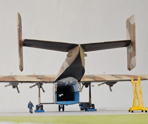Detailed cargo deck interior